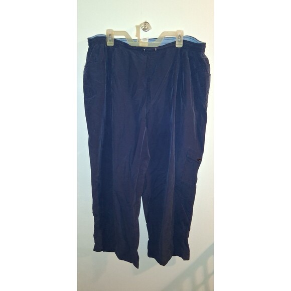 JMS Navy straight Leg Pull On Pants Sz 22W/24W - Picture 1 of 2